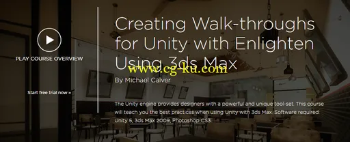 Creating Walk-throughs for Unity with Enlighten Using 3ds Max (2017)的图片2