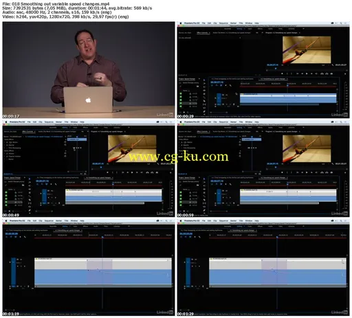 Lynda – Premiere Pro Guru: Speed Changes的图片2