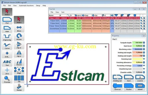 Estlcam 10.002的图片1