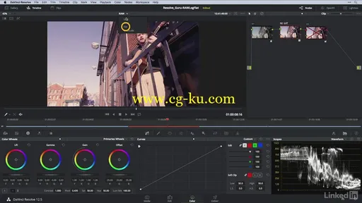 Lynda – DaVinci Resolve Guru: Color Correcting Log, Raw, and Flat Footage (2017)的图片2