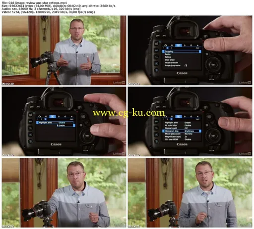 Lynda – Canon 5D Mark IV: Tips, Tricks, and Techniques的图片2