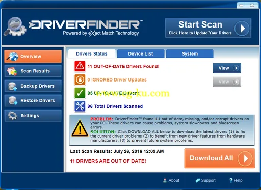 Desktoolssoft DriverFinder v3.7.0.0 x64的图片1