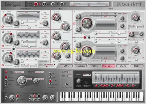 Waldorf Largo v1.7.0 WiN / OSX的图片1