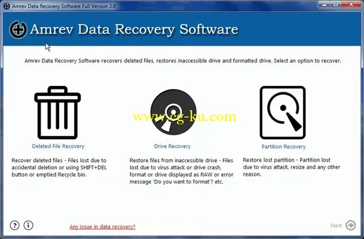 Amrev Data Recovery 2.0的图片1