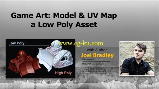 Lynda – Game Art: Model & UV Map a Low Poly Character的图片1