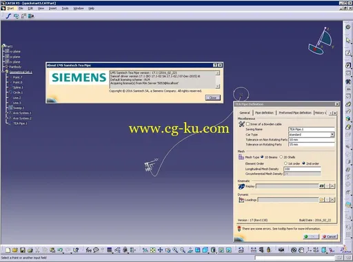 Siemens LMS Samtech Tea Pipe 17.1 rev.1138的图片2