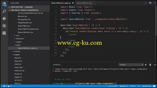 Test-Driven Development for React/Redux in an Isomorphic Application的图片2