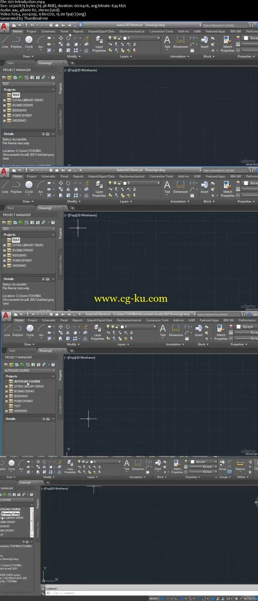 AutoCAD 2D and Autocad Electrical 2017 for beginners的图片2