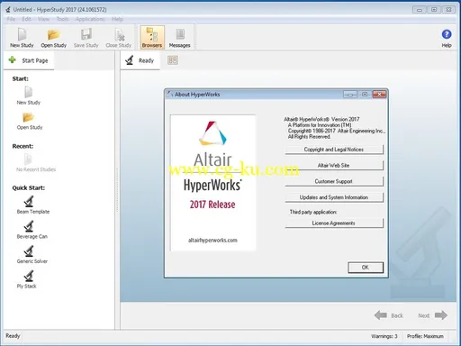 Altair HyperWorks Desktop 2017.0 + Help的图片6