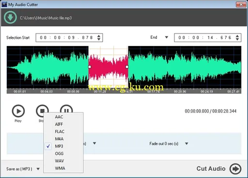 My Audio Cutter 1.2的图片1