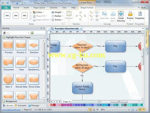 EdrawSoft Edraw Max 7.2.0.2467 流程图作图工具的图片1