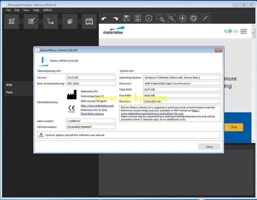 Materialise Mimics inPrint 2.0的图片2