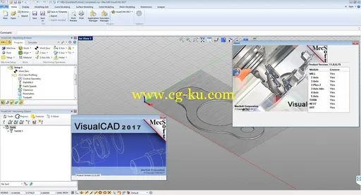 MecSoft VisualCAD/CAM 2017 version 6.0.413的图片2