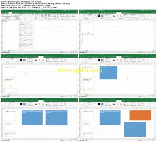 Lynda – Creating a Basic Dashboard in Excel 2016的图片2