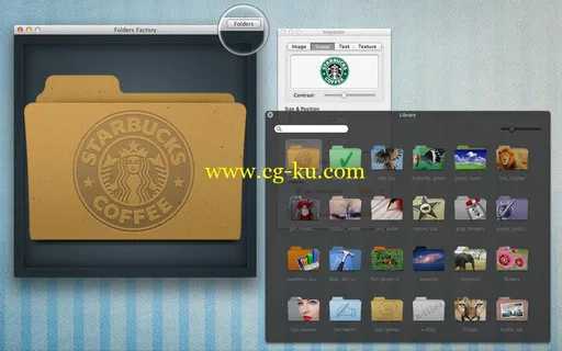 Folders Factory 1.8 Multilingual MacOSX的图片1