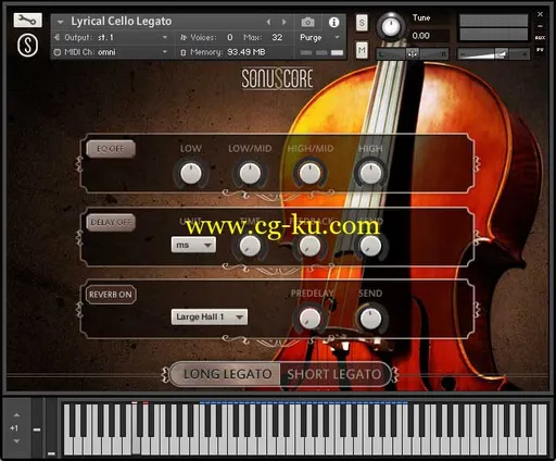 Sonuscore Lyrical Cello Phrases v1.1 KONTAKT的图片1