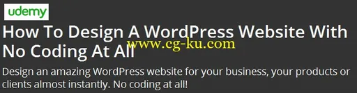 How To Design A WordPress Website With No Coding At All的图片1