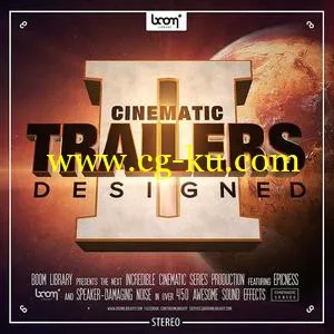 Boom Library Cinematic Trailers Designed 2 Stereo and Surround WAV的图片1