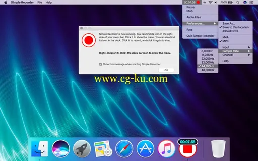 Simple Recorder PRO 1.4 Multilingual  MacOSX的图片1
