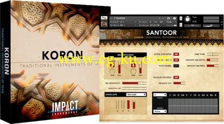 Impact Soundworks KORON Traditional Instruments of Iran KONTAKT WAV的图片1