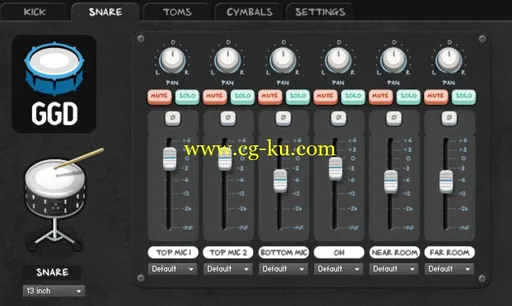 GetGood Drums Matt Halpern Signature Pack v2.0 KONTAKT的图片1