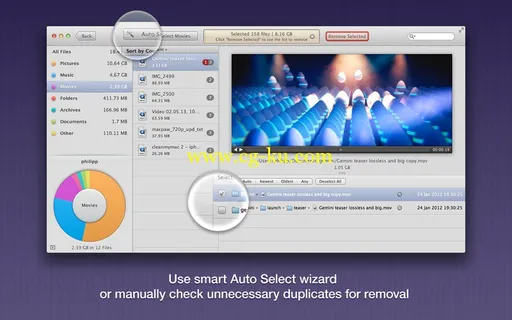 Gemini The Duplicate Finder 1.5.17 Multilingual MacOSX的图片2