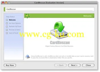 CardRescue v5.31 Mac OS X的图片1