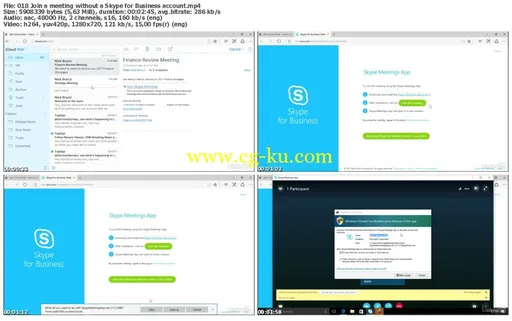 Lynda – Skype for Business Essential Training的图片2