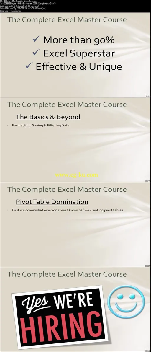 The Complete Excel Master Course – Become an Excel Guru的图片1