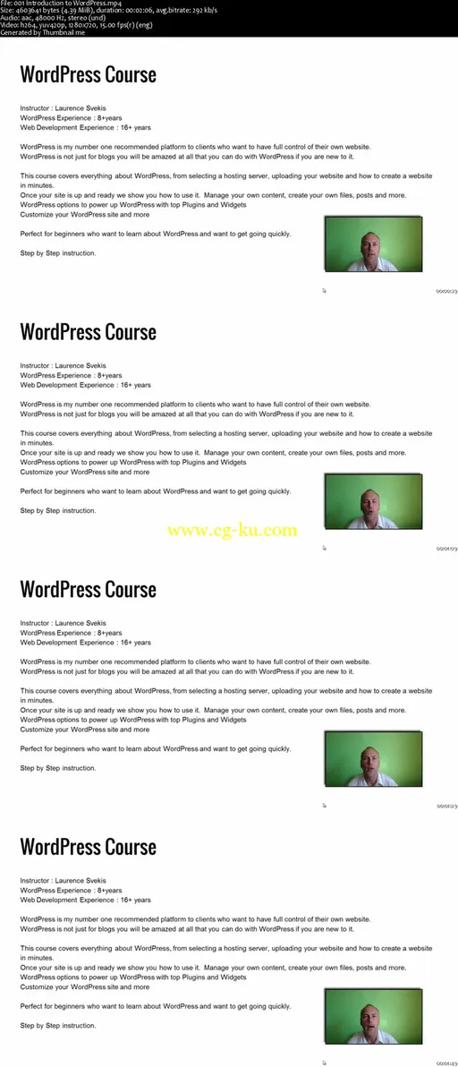 WordPress for Entrepreneurs Management of your own website的图片2