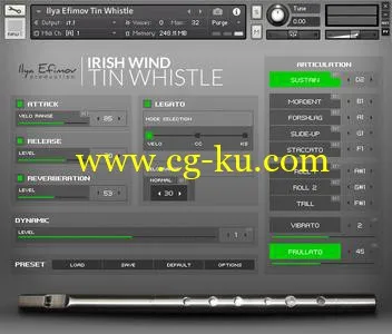 Ilya Efimov Production Irish Tin Whistle KONTAKT的图片1