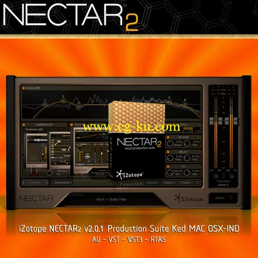 iZotope NECTAR2 v2.0.1 Production Suite Ked MACOSX的图片1