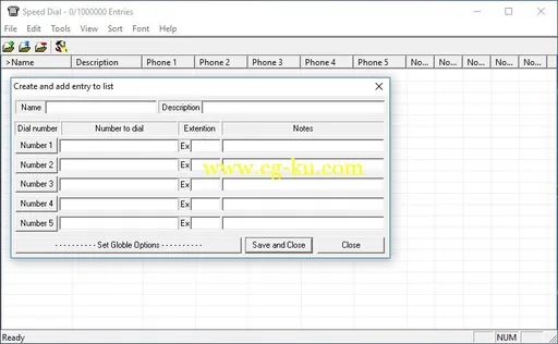 ElectraSoft Speed Dial 17.04.01的图片1