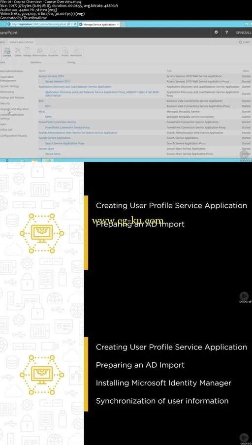 Configuring the User Profile Service Application in SharePoint 2016的图片1