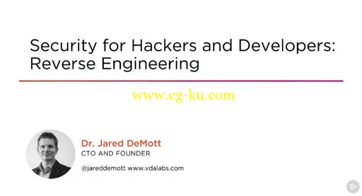 Security for Hackers and Developers: Reverse Engineering的图片1