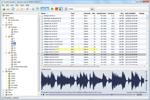 RYAudio Sample Librarian v1.4.0 WiN的图片1