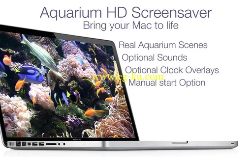 Aquarium Live HD Plus 3.0.0 Multilingual MacOSX的图片1