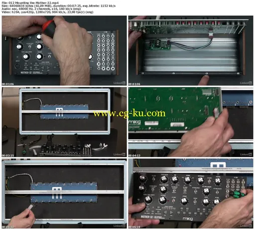 Lynda – Learning Modular Synthesis: Moog Mother-32 Semimodular Synth的图片2