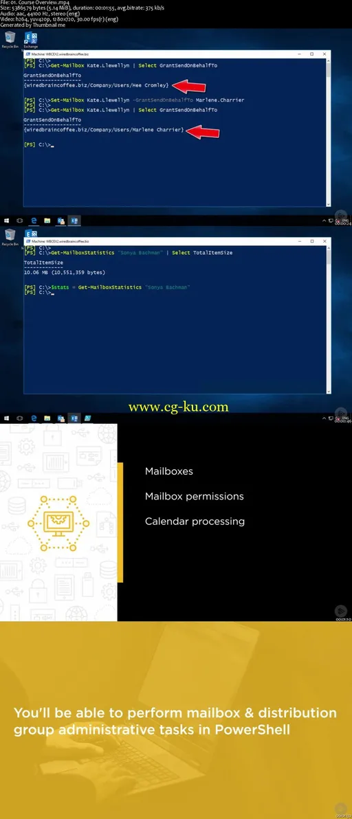 Managing Exchange Mailboxes and Distribution Groups in PowerShell的图片1