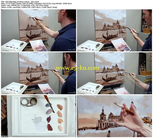 Lynda – Painting Foundations: Light and the Landscape的图片2