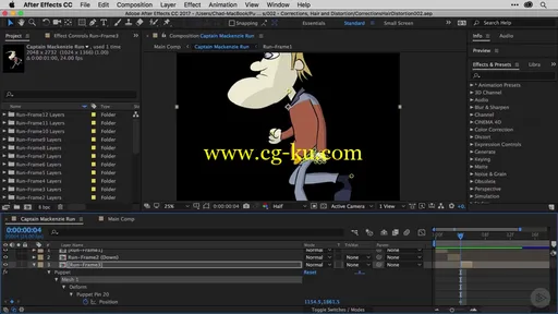 After Effects CC Puppet Pin Tool的图片2