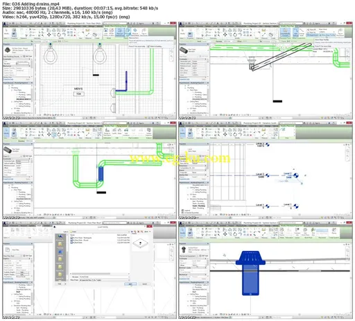 Lynda – Revit 2018: Essential Training for MEP (Metric)的图片2