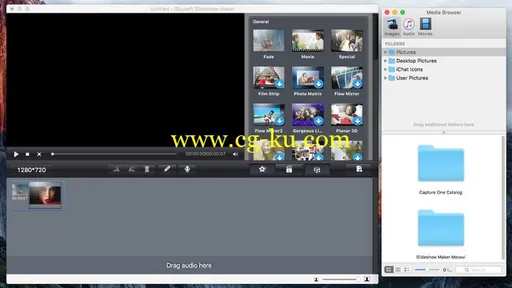 iSkysoft Slideshow Maker 1.5.0 MacOSX的图片1