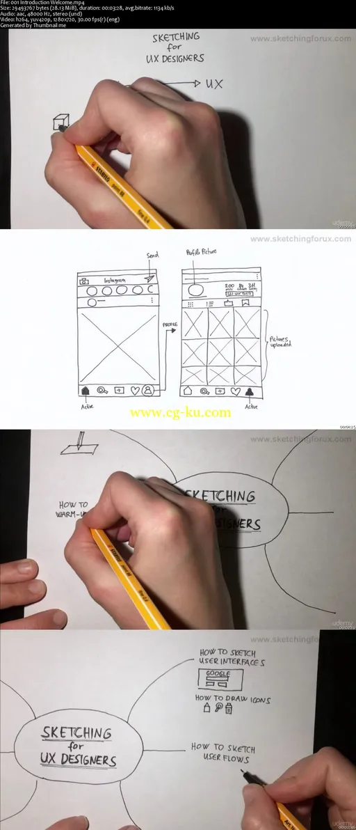 Sketching for UX Designers – Boost UX work with pen & paper的图片1