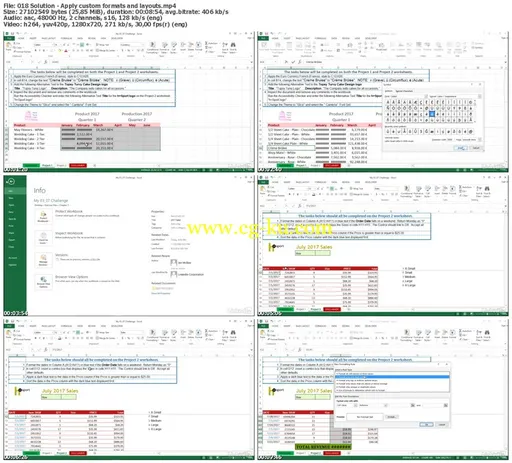 Lynda – Cert Prep: Excel 2013 Microsoft Office Expert Part One (77-427)的图片2