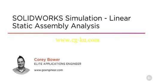 SOLIDWORKS Simulation – Linear Static Assembly Analysis的图片2