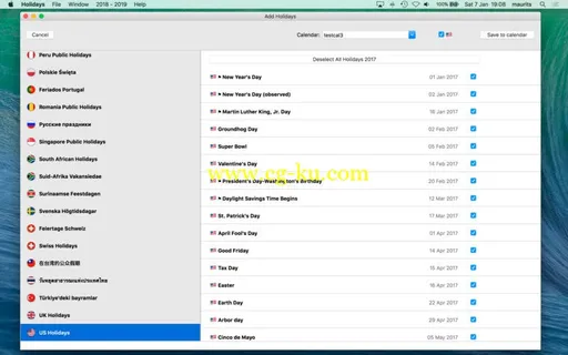 Holidays 2017 v3.00 Retail MacOSX的图片1