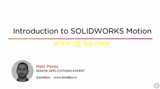 Introduction to SOLIDWORKS Motion的图片1