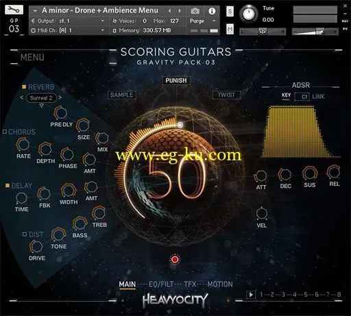 Heavyocity Media Scoring Guitars KONTAKT的图片2