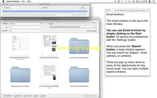 Email Archiver Pro v2.8.4 MacOSX的图片2